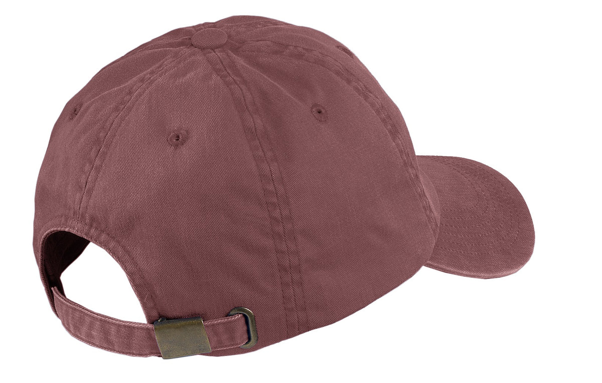 Port Authority Garment-Washed Cap.  PWU