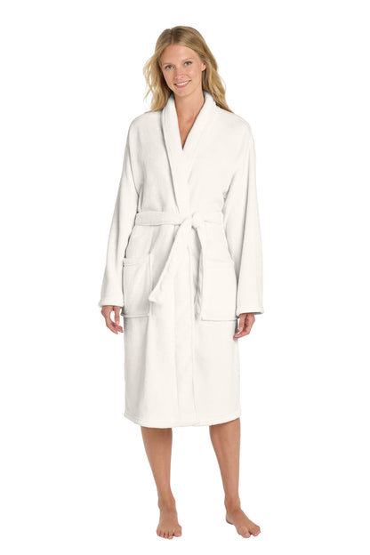 Port Authority Plush Microfleece Shawl Collar Robe. R102