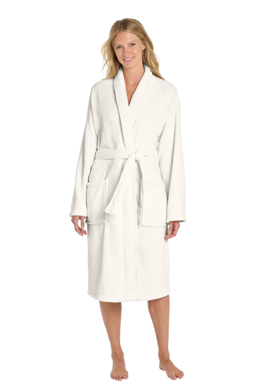 Port Authority Plush Microfleece Shawl Collar Robe. R102