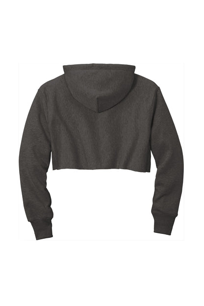 Champion   Women's Reverse Weave   Cropped Cut-Off Hooded Sweatshirt RW01W