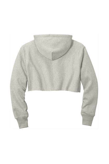Champion   Women's Reverse Weave   Cropped Cut-Off Hooded Sweatshirt RW01W