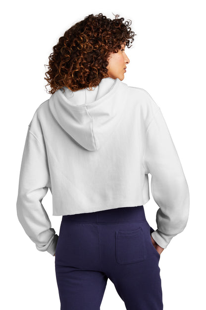 Champion   Women's Reverse Weave   Cropped Cut-Off Hooded Sweatshirt RW01W