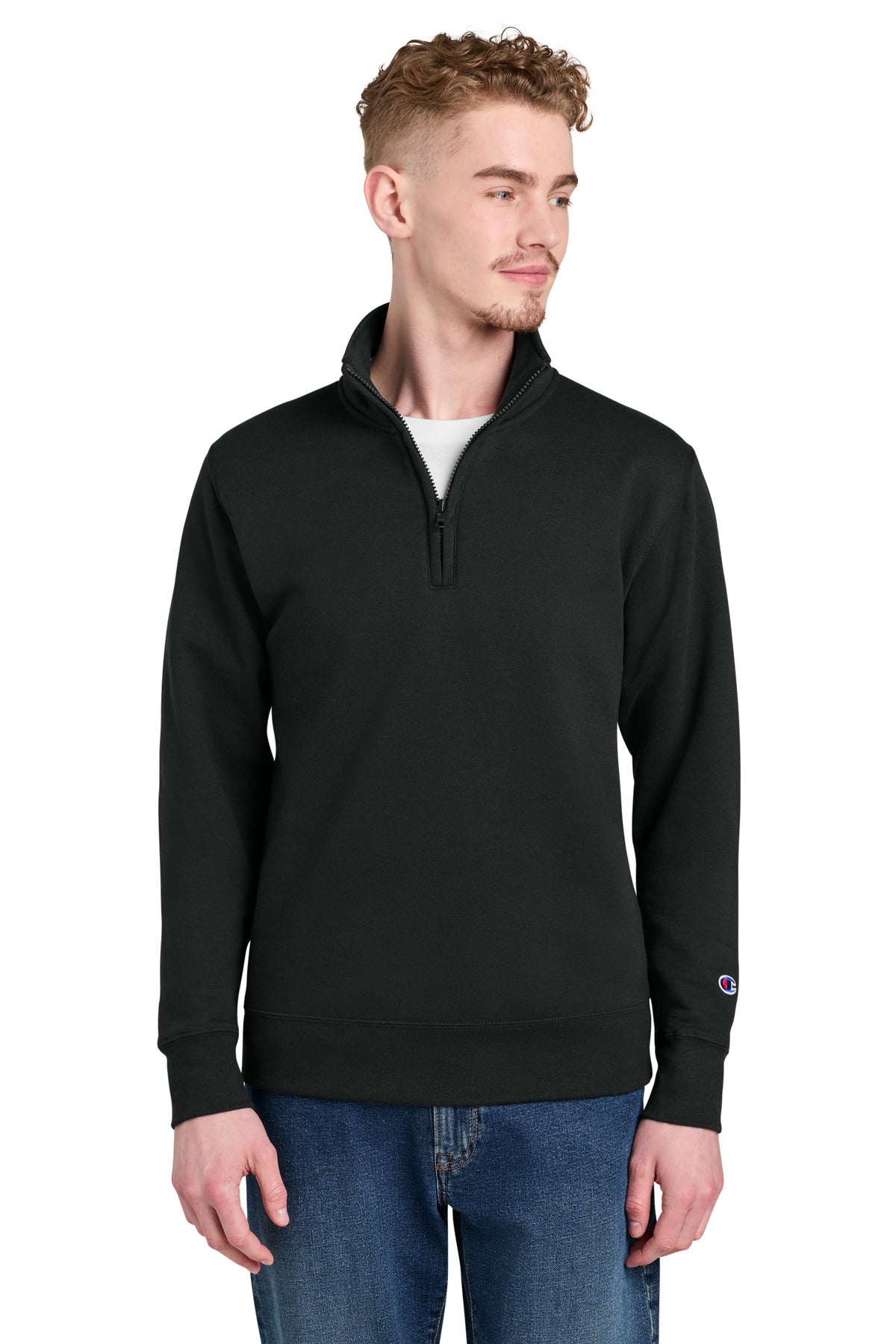 Champion Powerblend 1/4-Zip Sweatshirt S450