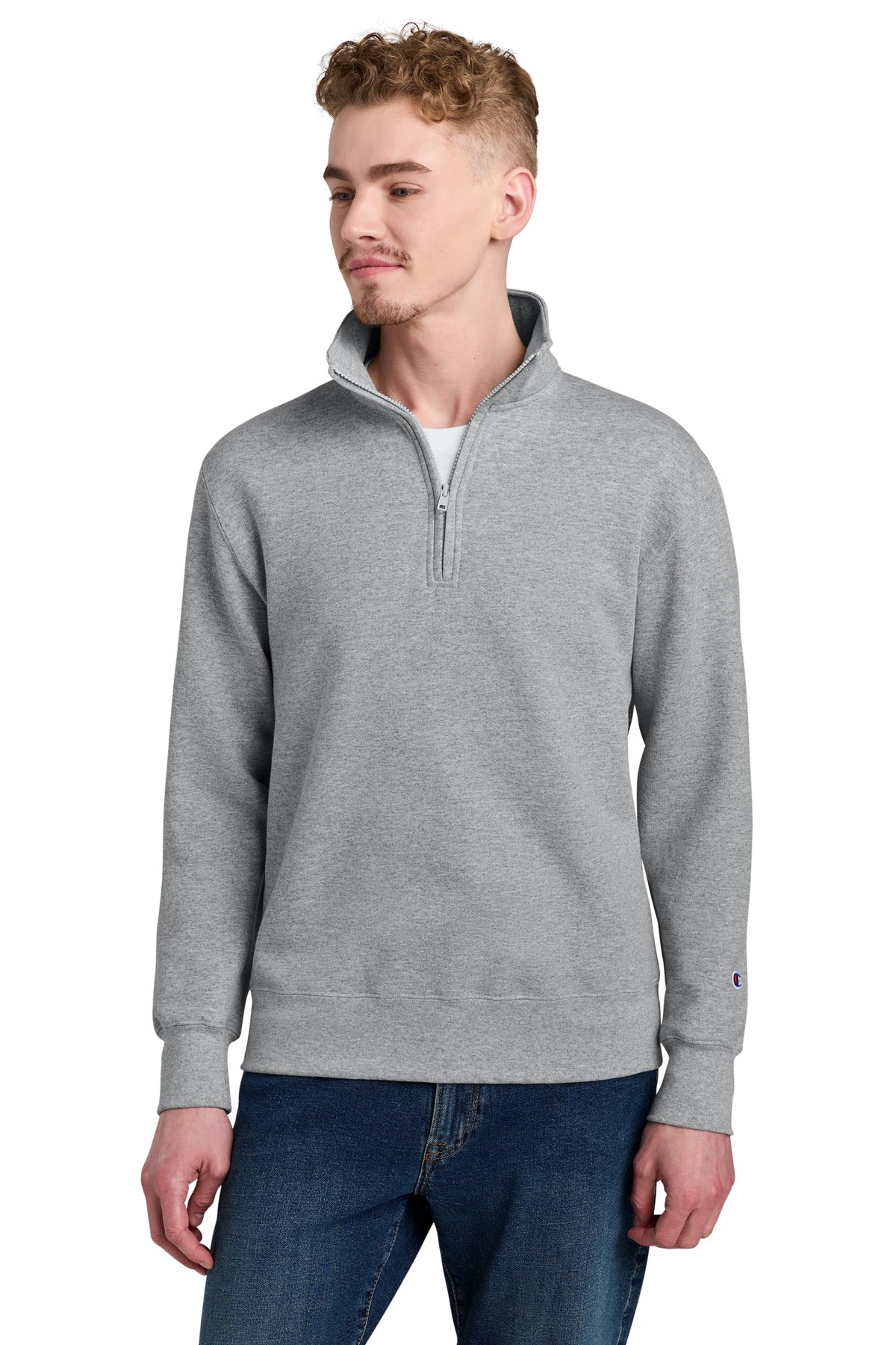Champion Powerblend 1/4-Zip Sweatshirt S450