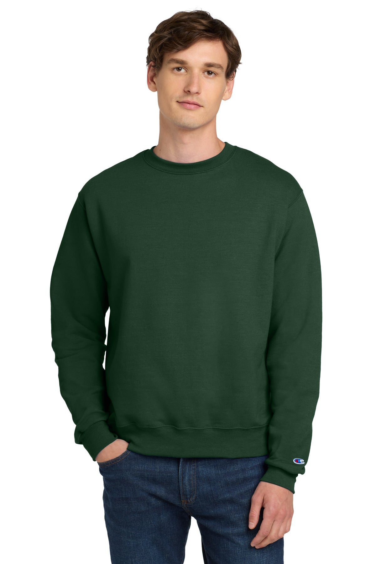 Champion  Powerblend Crewneck Sweatshirt. S6000