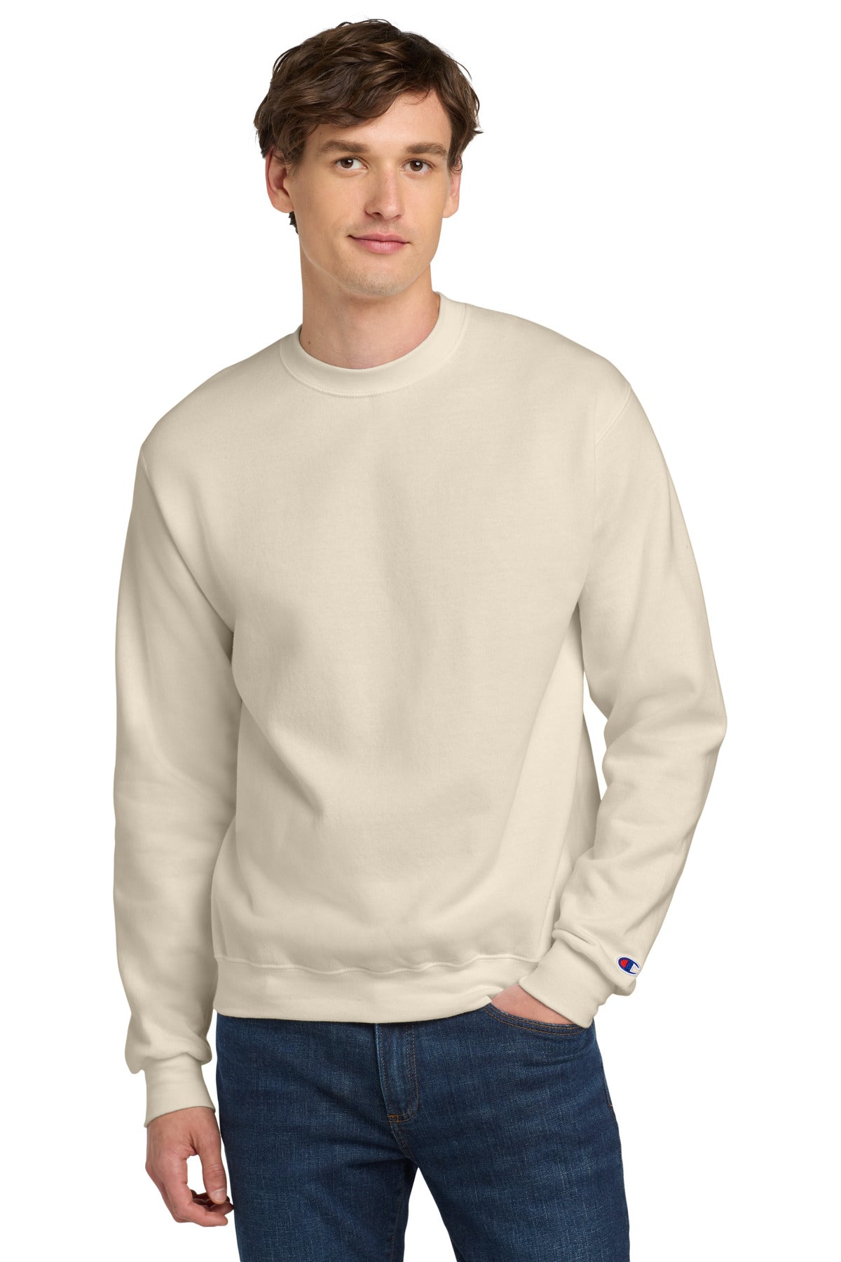 Champion  Powerblend Crewneck Sweatshirt. S6000