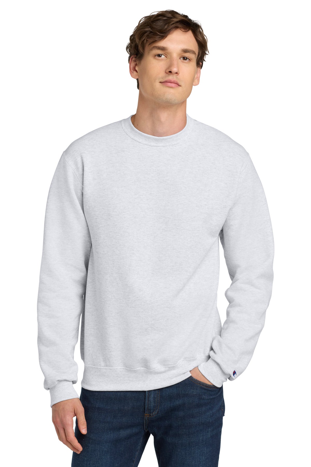 Champion  Powerblend Crewneck Sweatshirt. S6000