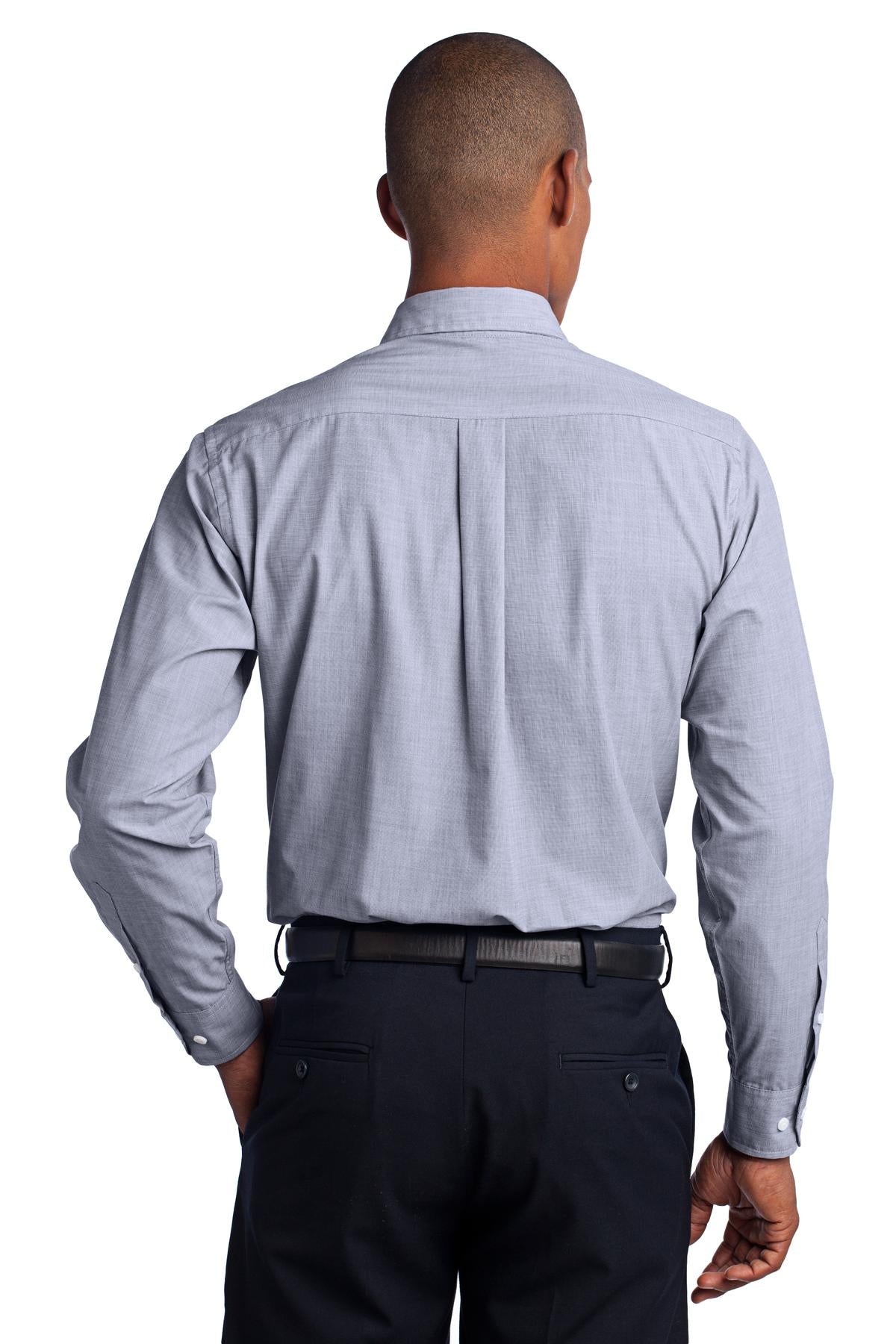 Port Authority Crosshatch Easy Care Shirt. S640