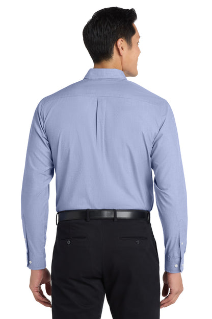 Port Authority Crosshatch Easy Care Shirt. S640