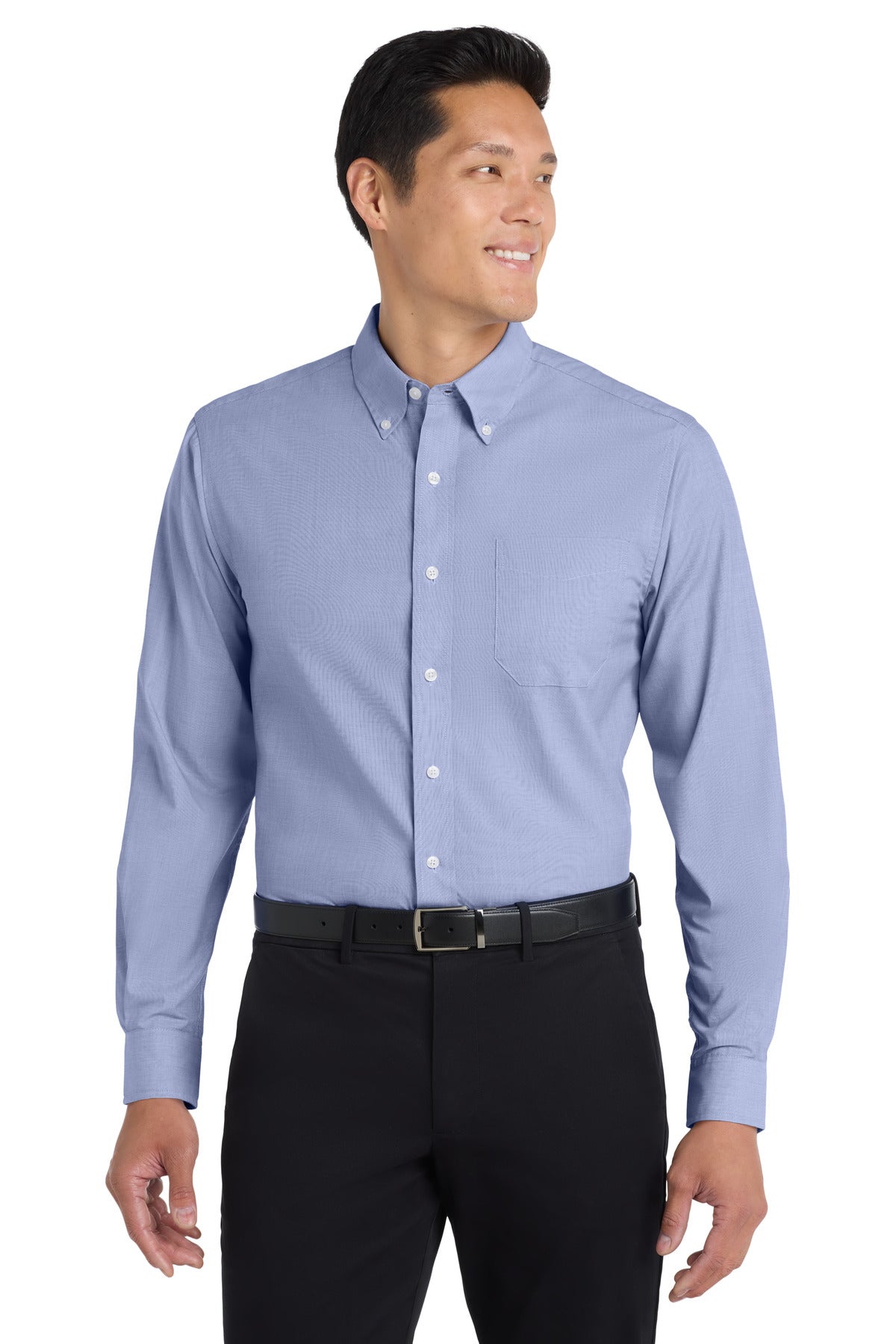 Port Authority Crosshatch Easy Care Shirt. S640