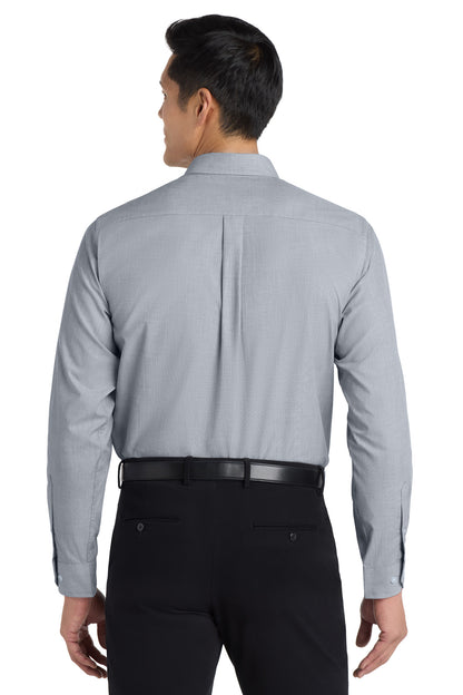 Port Authority Crosshatch Easy Care Shirt. S640