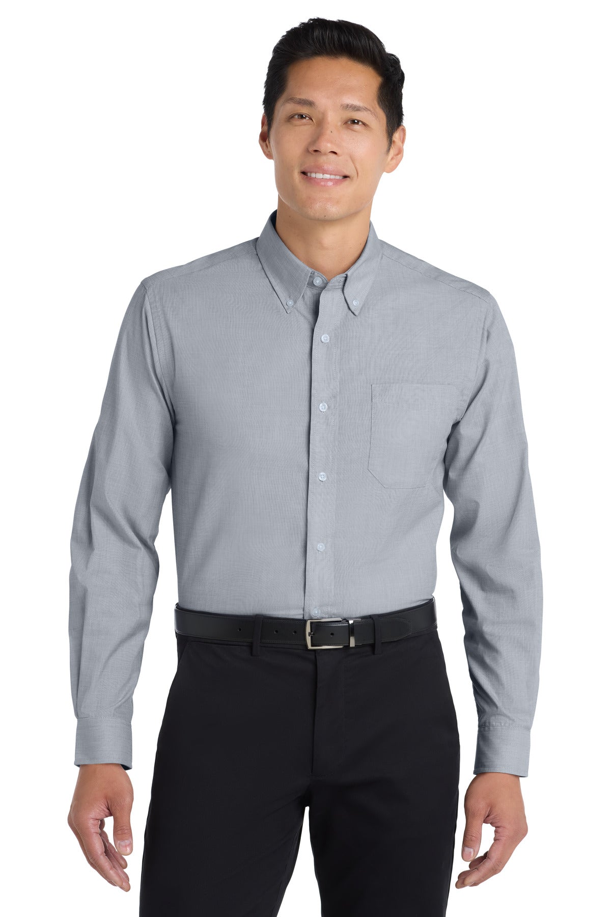 Port Authority Crosshatch Easy Care Shirt. S640