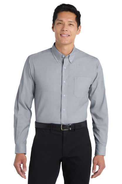 Port Authority Crosshatch Easy Care Shirt. S640