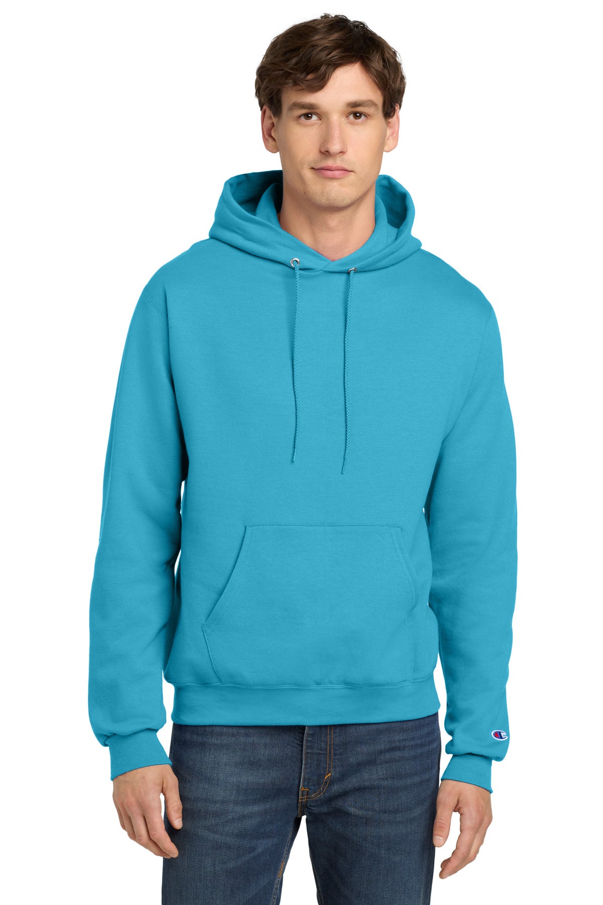 Champion  Powerblend Pullover Hoodie. S700