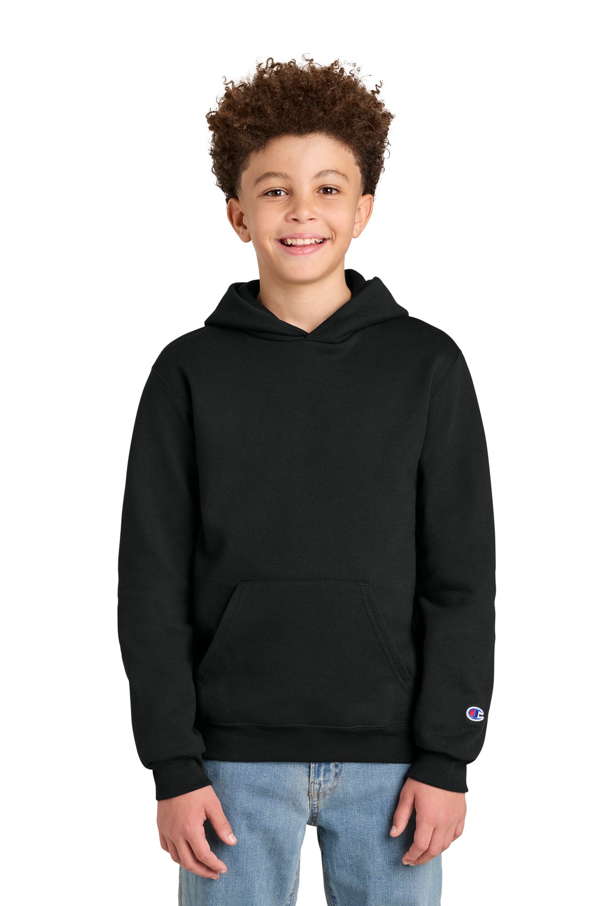 Champion Youth Powerblend Hooded Sweatshirt S790