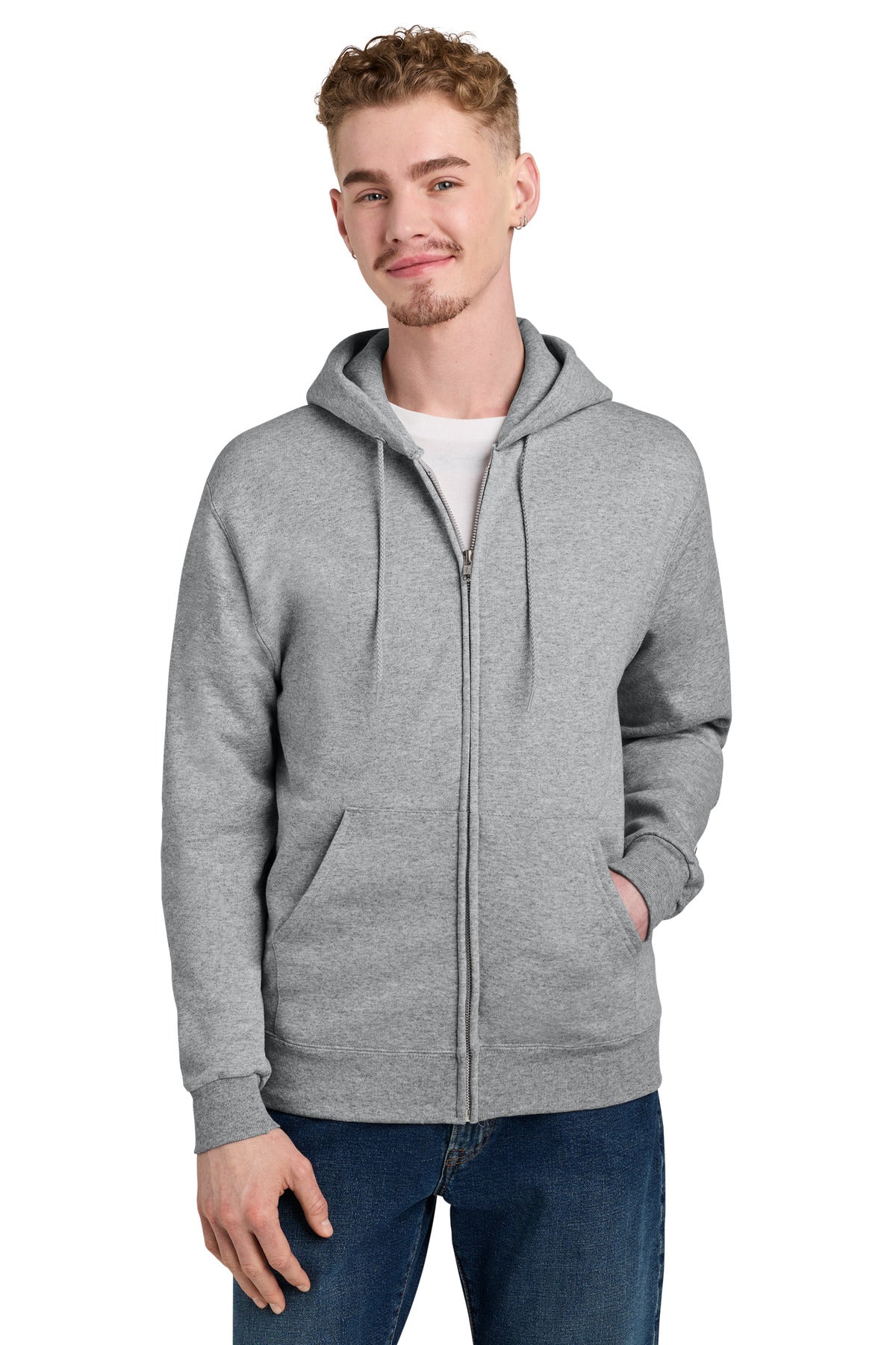 Champion Powerblend Full-Zip Hoodie. S800