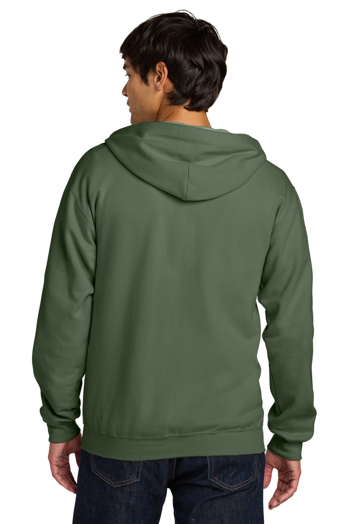 Gildan Softstyle Midweight Fleece Full-Zip Hooded Sweatshirt SF600