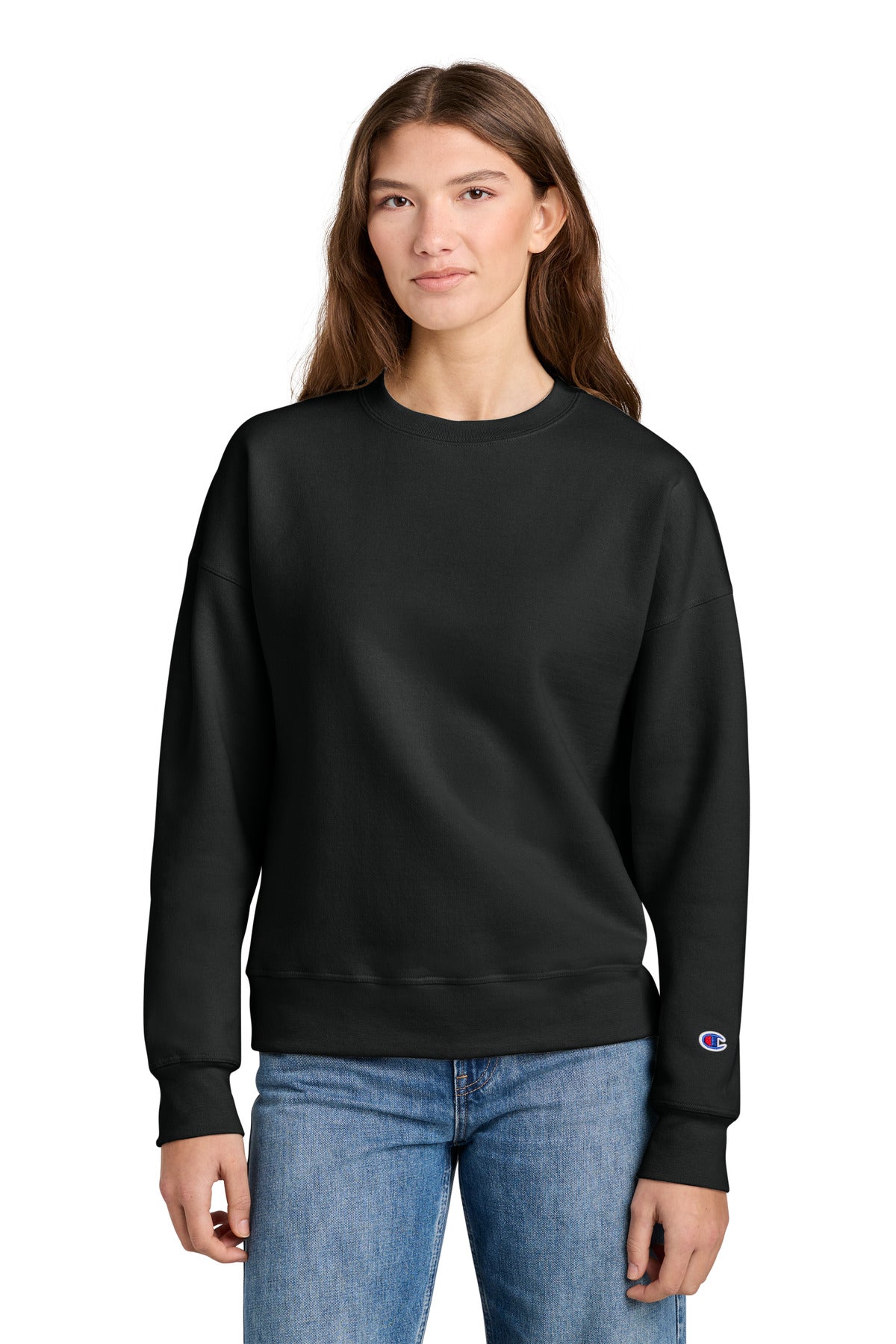 Champion Women's Powerblend Crewneck Sweatshirt SL650