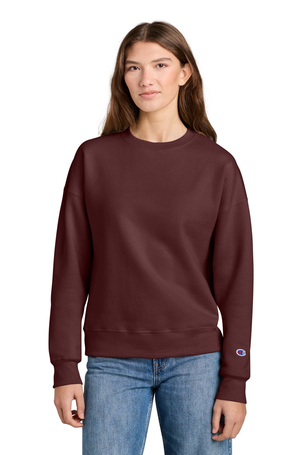 Champion Women's Powerblend Crewneck Sweatshirt SL650