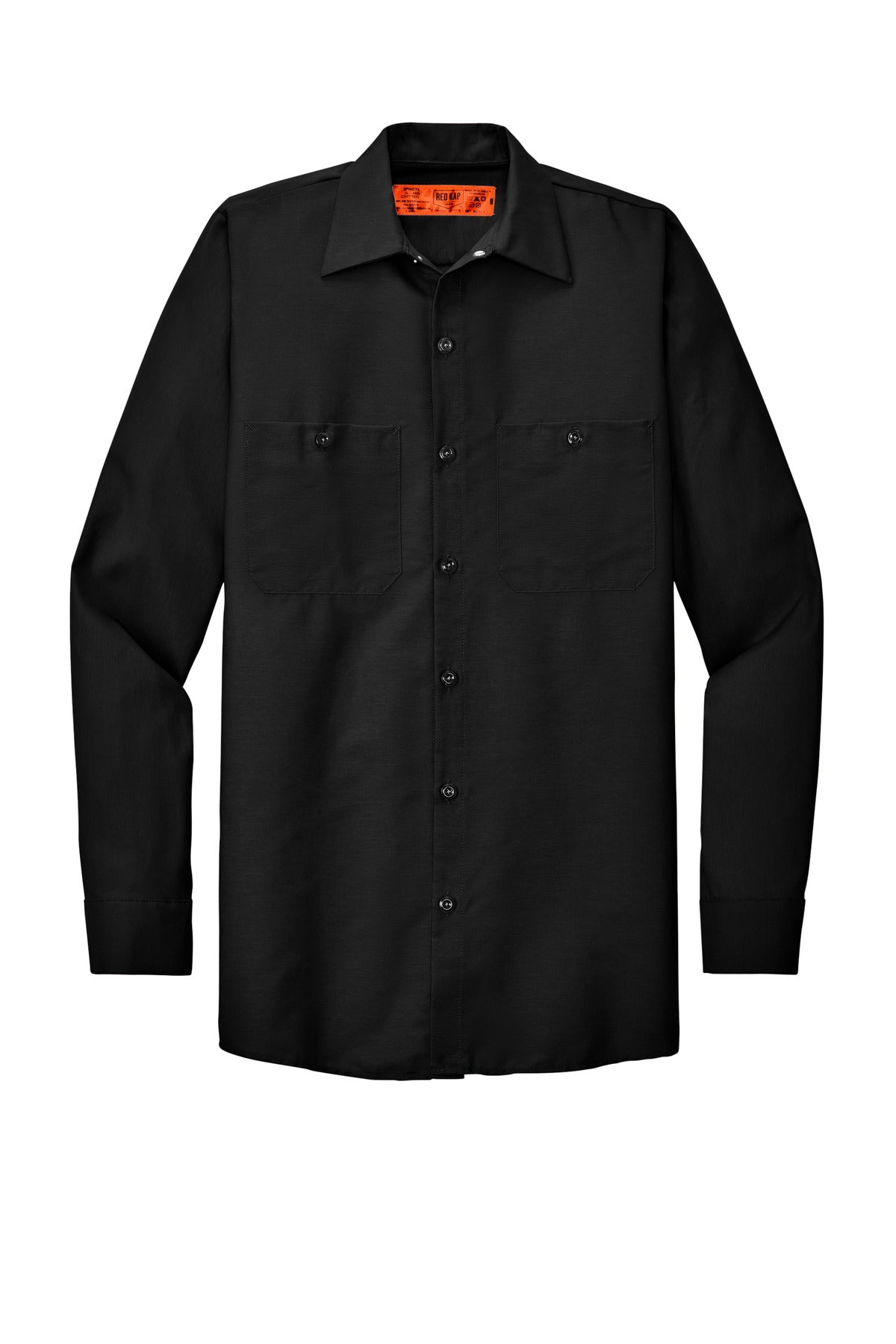Red Kap Long Size  Long Sleeve Industrial Work Shirt. SP14LONG