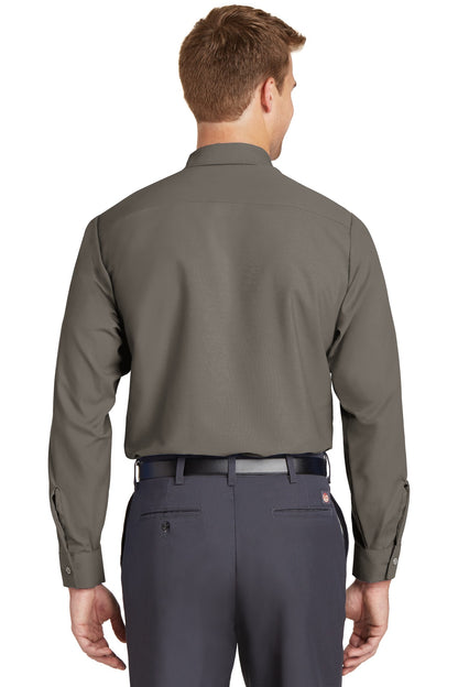 Red Kap Long Sleeve Industrial Work Shirt.  SP14