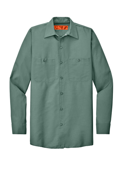 Red Kap Long Sleeve Industrial Work Shirt.  SP14