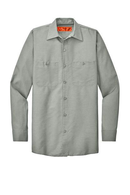 Red Kap Long Sleeve Industrial Work Shirt.  SP14