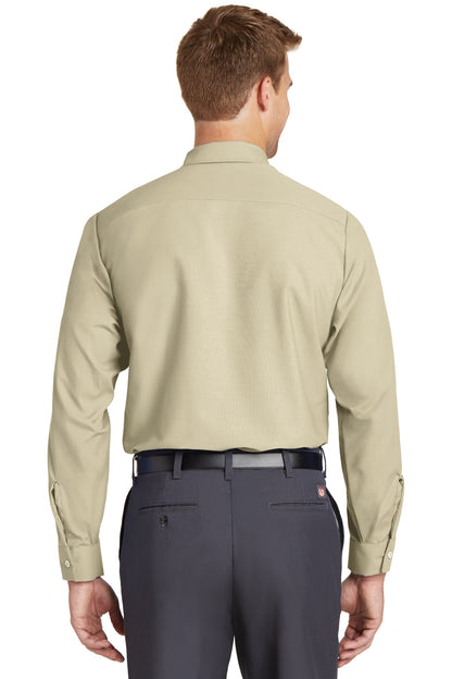 Red Kap Long Sleeve Industrial Work Shirt.  SP14