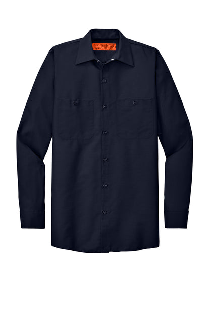Red Kap Long Sleeve Industrial Work Shirt.  SP14