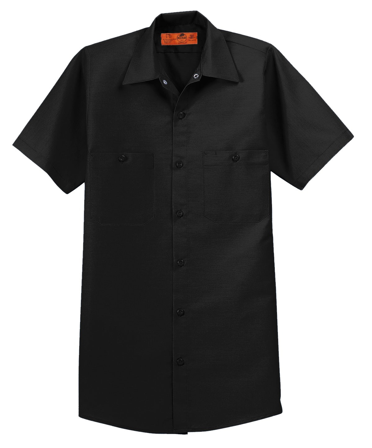 Red Kap Long Size  Short Sleeve Industrial Work Shirt. SP24LONG