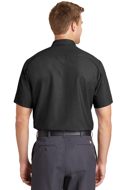 Red Kap Long Size  Short Sleeve Industrial Work Shirt. SP24LONG