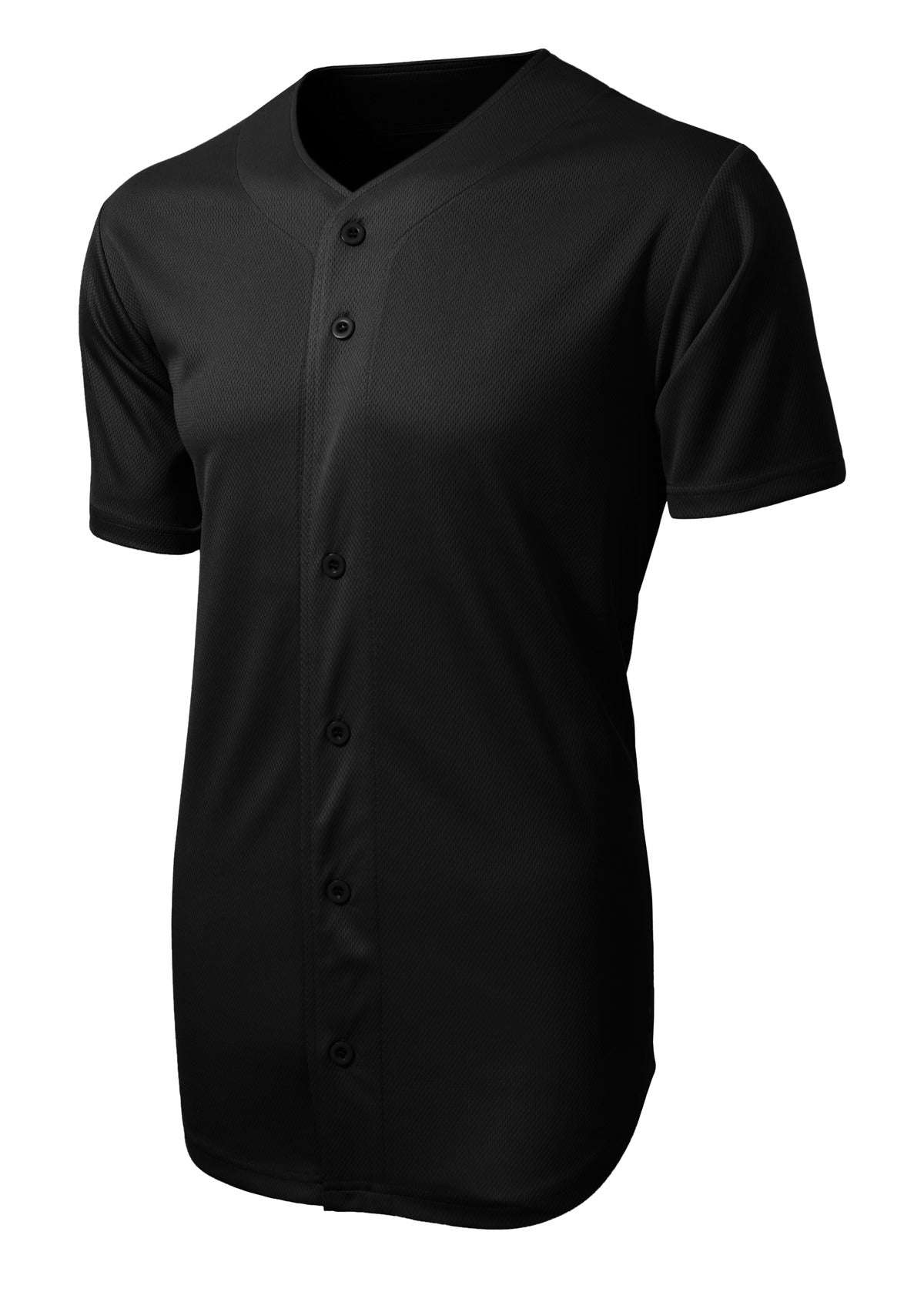 Sport-Tek PosiCharge Tough Mesh Full-Button Jersey. ST220
