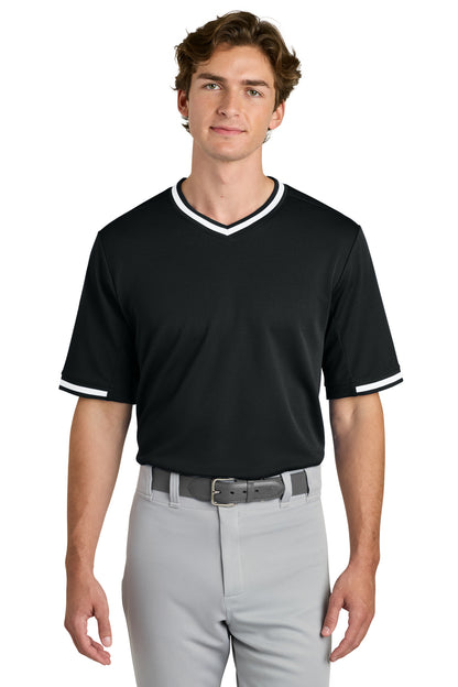 Sport-Tek Tough Mesh V-Neck Baseball Jersey ST221