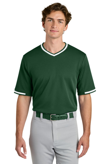 Sport-Tek Tough Mesh V-Neck Baseball Jersey ST221