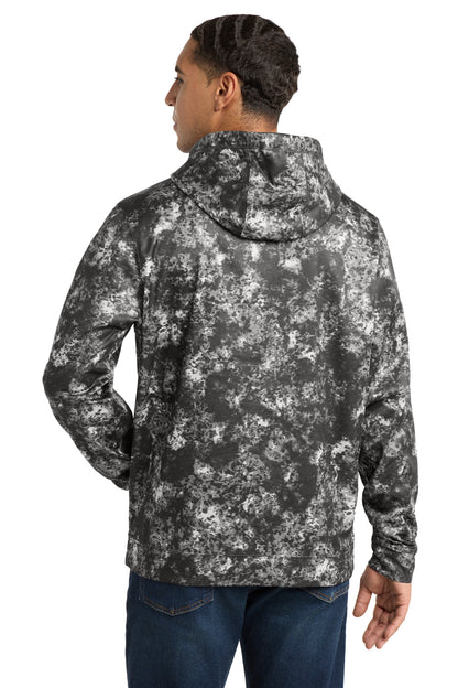 Sport-Tek Sport-Wick Mineral Freeze Fleece Hooded Pullover. ST230