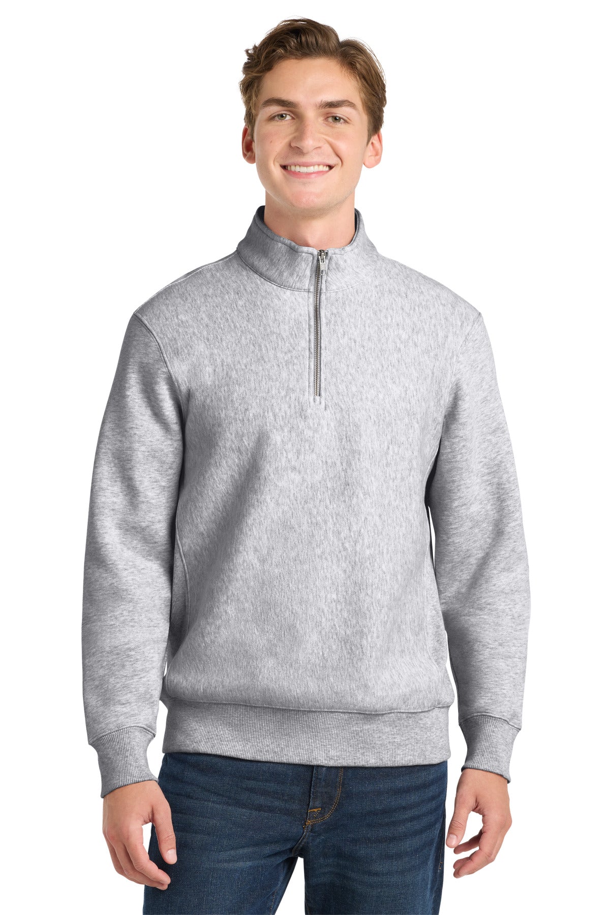 Sport-Tek Super Heavyweight 1/4-Zip Pullover Sweatshirt. ST283