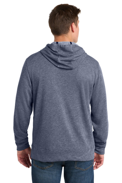 Sport-Tek  PosiCharge  Tri-Blend Wicking Fleece Full-Zip Hooded Jacket ST293