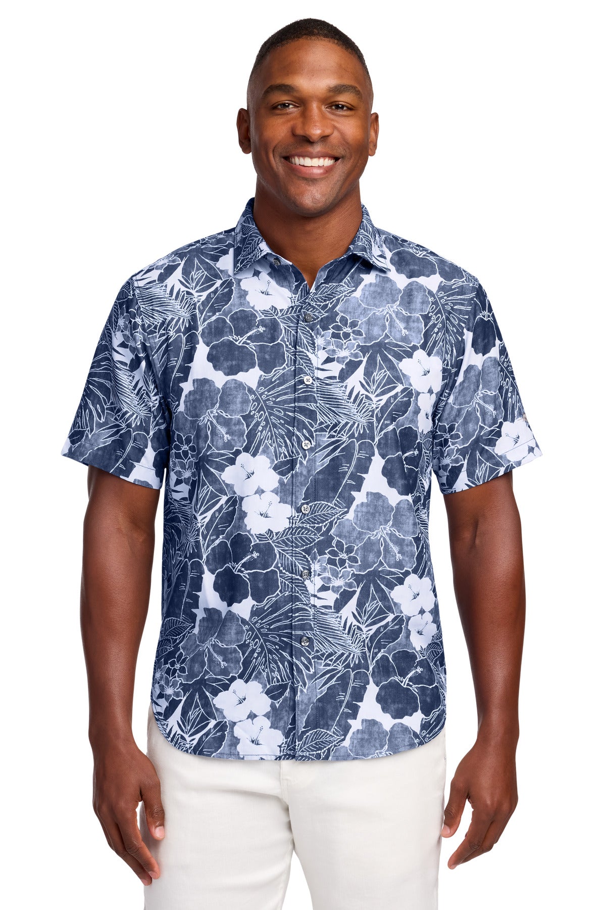Tommy Bahama Coconut Point Playa Flora Short Sleeve Shirt ST325929TB