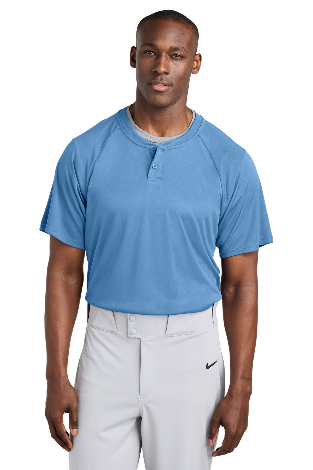 Sport-Tek PosiCharge Competitor 2-Button Henley ST359