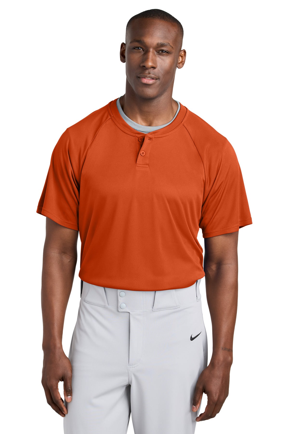 Sport-Tek PosiCharge Competitor 2-Button Henley ST359