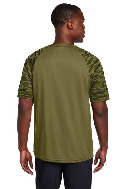 Sport-Tek Drift Camo Colorblock Tee ST376