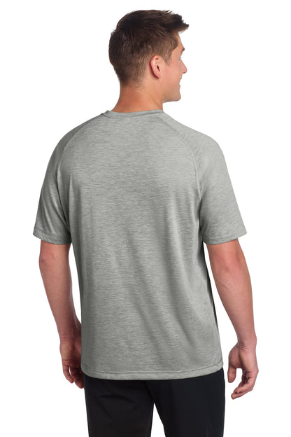 Sport-Tek  PosiCharge  Tri-Blend Wicking Raglan Tee. ST400