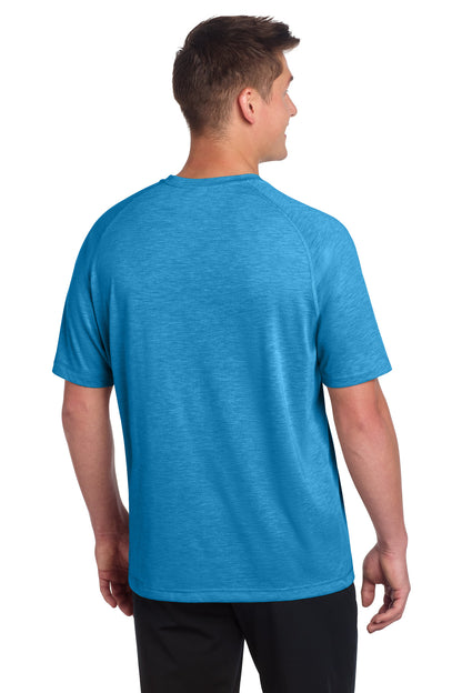 Sport-Tek  PosiCharge  Tri-Blend Wicking Raglan Tee. ST400