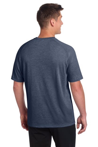 Sport-Tek  PosiCharge  Tri-Blend Wicking Raglan Tee. ST400