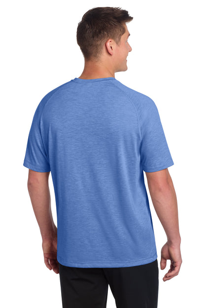 Sport-Tek  PosiCharge  Tri-Blend Wicking Raglan Tee. ST400