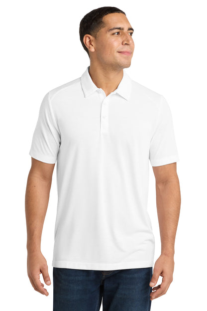 Sport-Tek  PosiCharge  Tri-Blend Wicking Polo. ST405