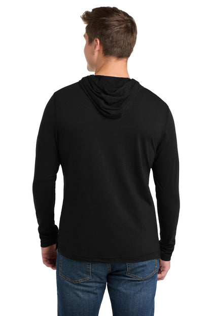 Sport-Tek  PosiCharge  Tri-Blend Wicking Long Sleeve Hoodie ST406