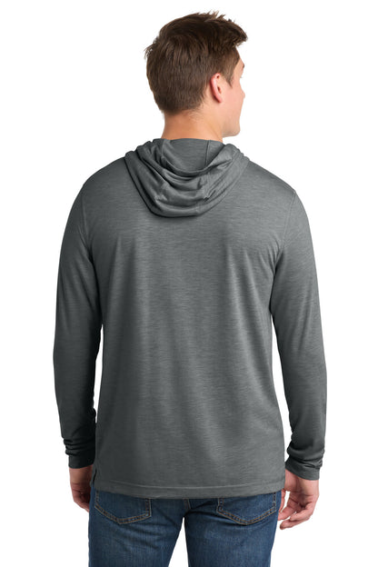 Sport-Tek  PosiCharge  Tri-Blend Wicking Long Sleeve Hoodie ST406