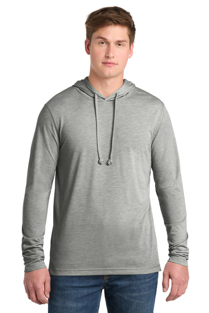 Sport-Tek  PosiCharge  Tri-Blend Wicking Long Sleeve Hoodie ST406