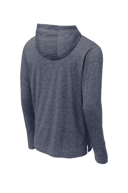 Sport-Tek  PosiCharge  Tri-Blend Wicking Long Sleeve Hoodie ST406